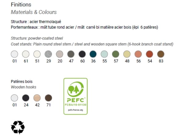 Настенная вешалка Manade ARCH-00124477 - Вид №3