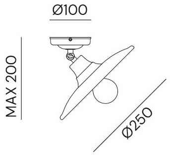Il Fanale Регулируемый потолочный светильник из металла Barchessa 220.02.or/220.03.or - Вид №2