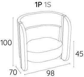 Adrenalina Кресло с мягкой обивкой Bigala sun-id-1485396 - Вид №7