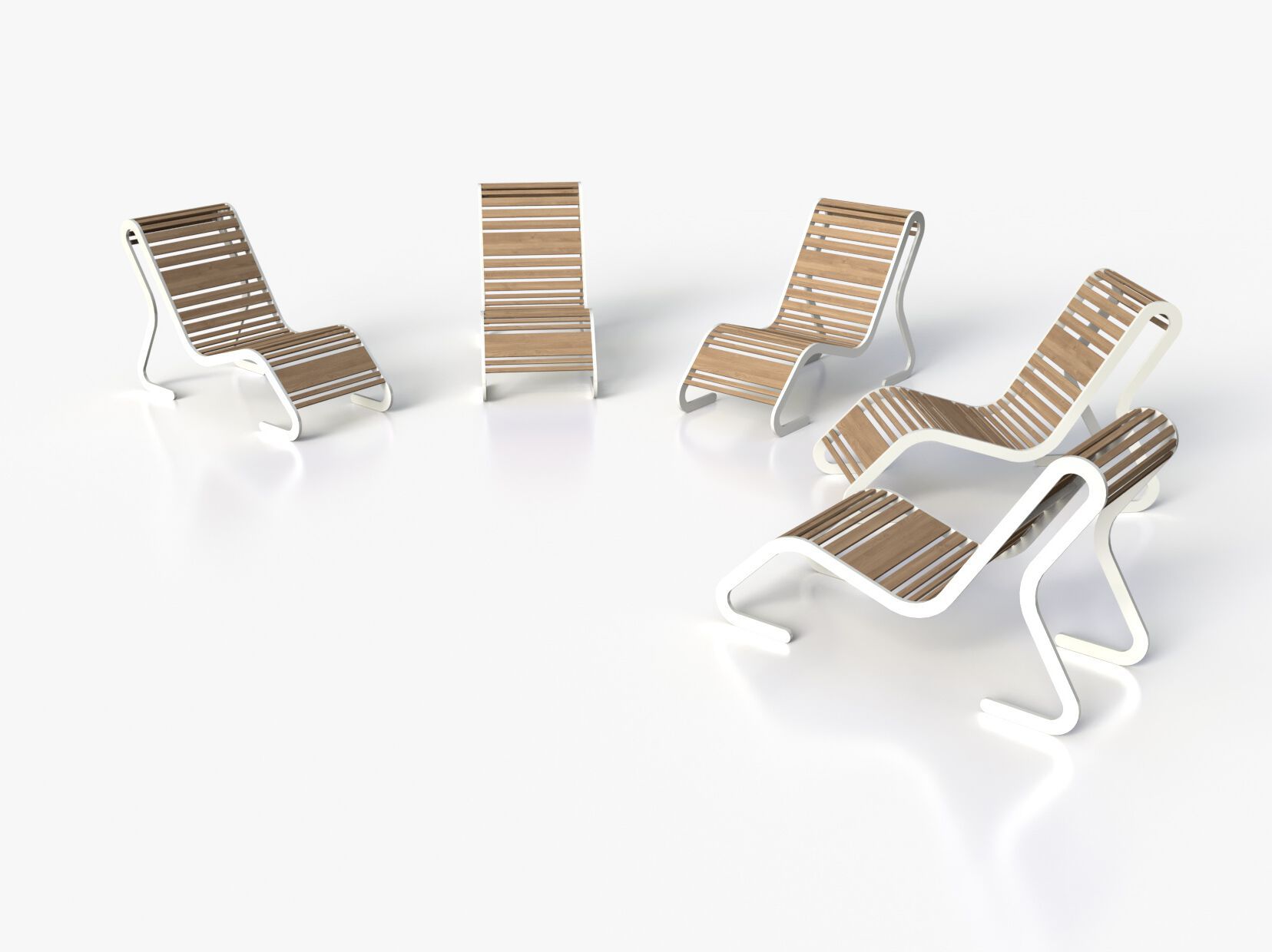 Сидение на открытом воздухе Viscio Urban Design GIRAVOLTA ARCH-00080929 - Вид №1