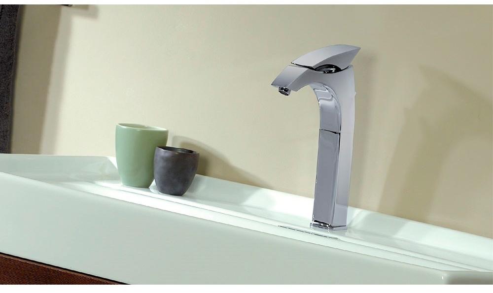 Paini F1 F1CR211LL2SSSRKM смеситель для раковины с донным клапаном - Вид №1