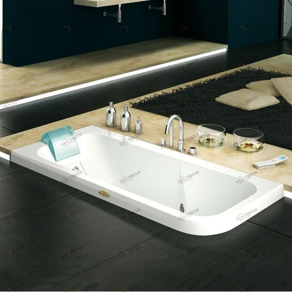 Ванна с гидромассажем "HYDRO FRIENDLY" Aquasoul встроенная 9443-592 Sx Jacuzzi 9443592SX