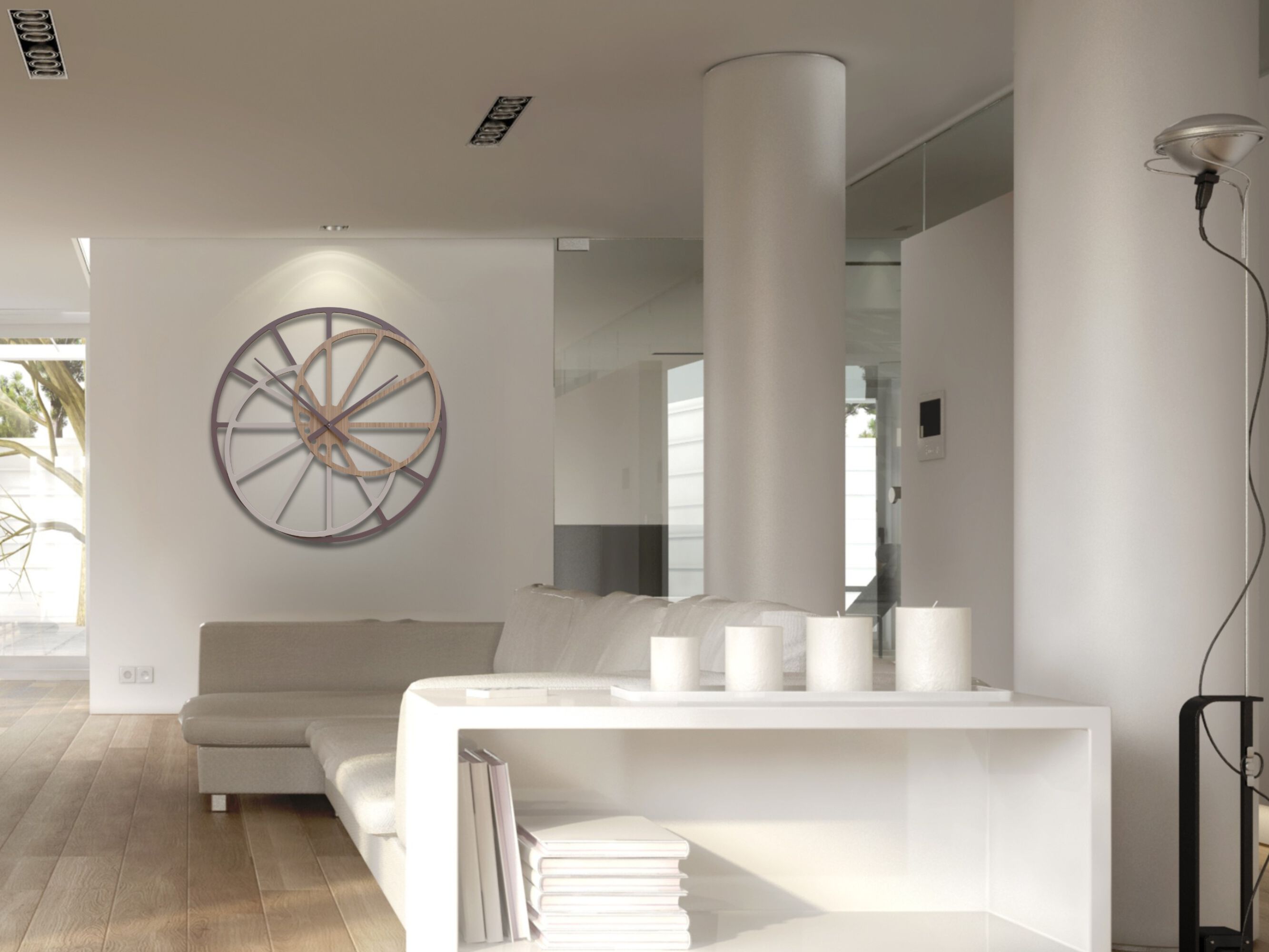 Настенные часы MDF CalleaDesign THERESA ARCH-00152928 - Вид №3