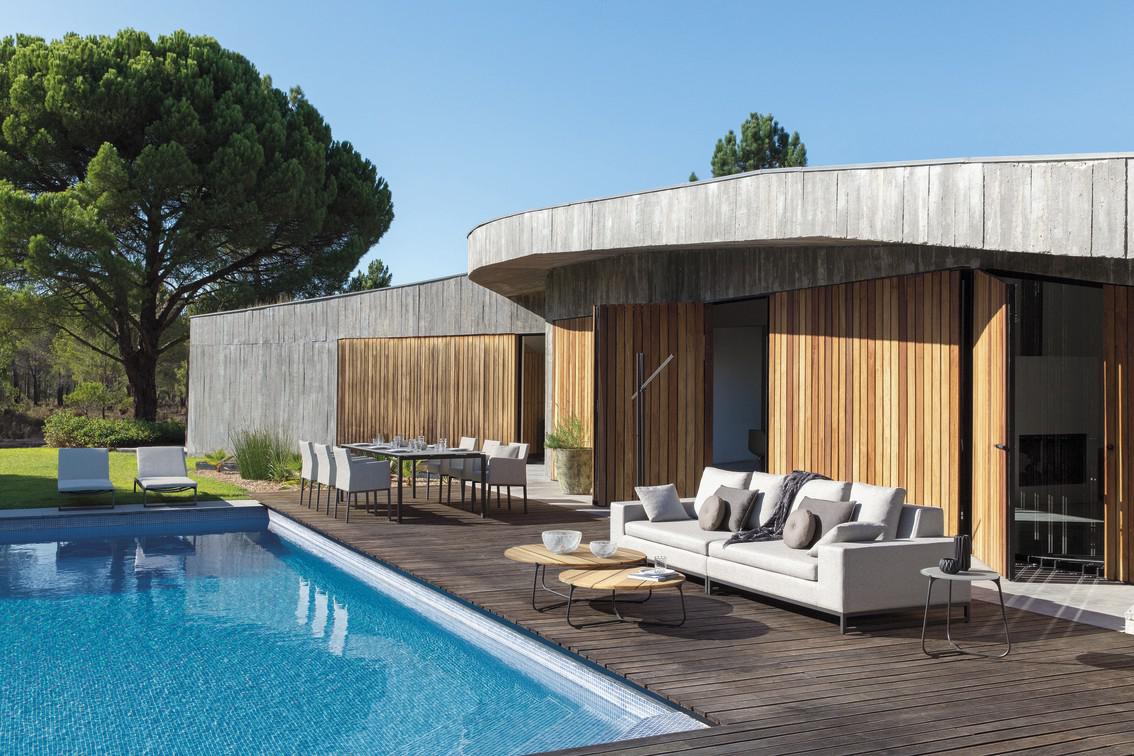 Лежак лава лотосовый воробей Manutti Liner MNST847 - Вид №3