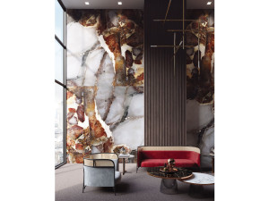 Декоративная панель из алюминия, стекла или ПММА