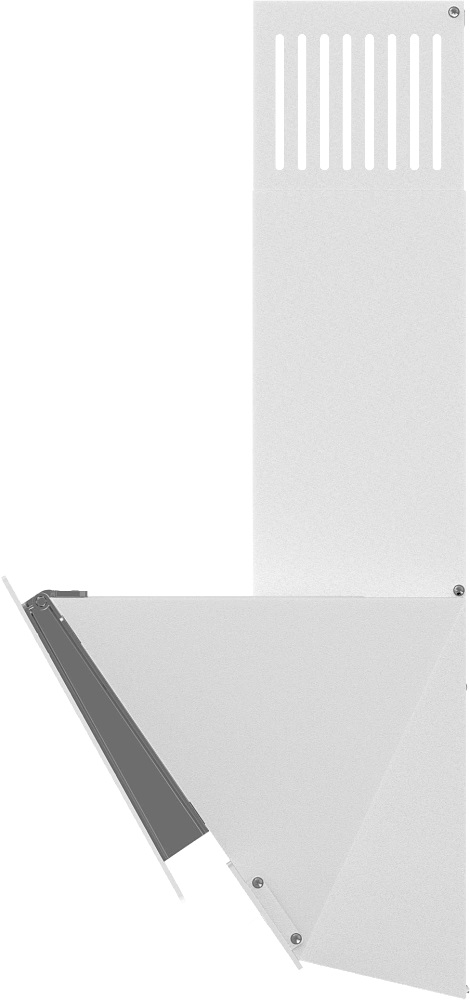 9973960 Вытяжка наклонная Darina SLIDE GD602W белый/белый STDN-0107844 - Вид №3