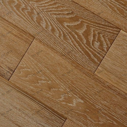 Паркетная доска Bau Master Кремовый Дуб Рустик с брашью (Текстурированная) 1215х165 мм E0334