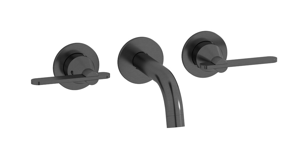 Смеситель встроенный для раковины WE ARE IB ol202cc Brushed Black Chrome Soho