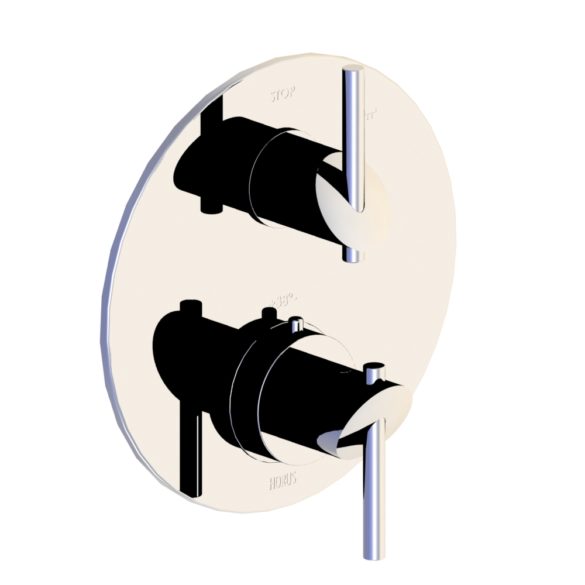 49.508 Крышка термостатического смесителя Арт. 93.593-Рычаги скошенные HORUS Range Minoé 