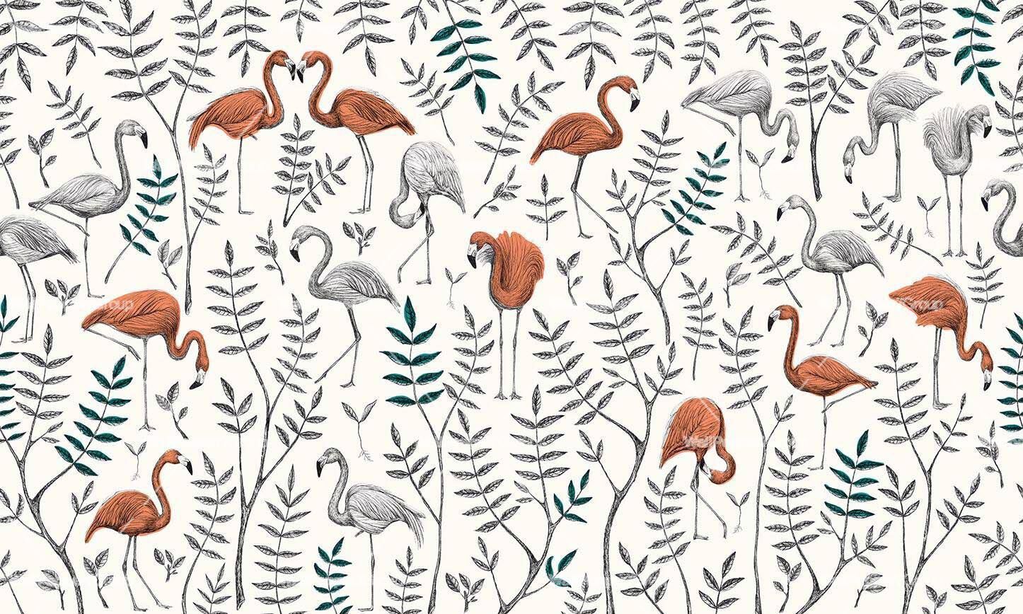 Тропические обои ПВХ бесплатно, ЭКО, моющиеся WallPepper Online SELECTION ARCH-00125125 - Вид №1