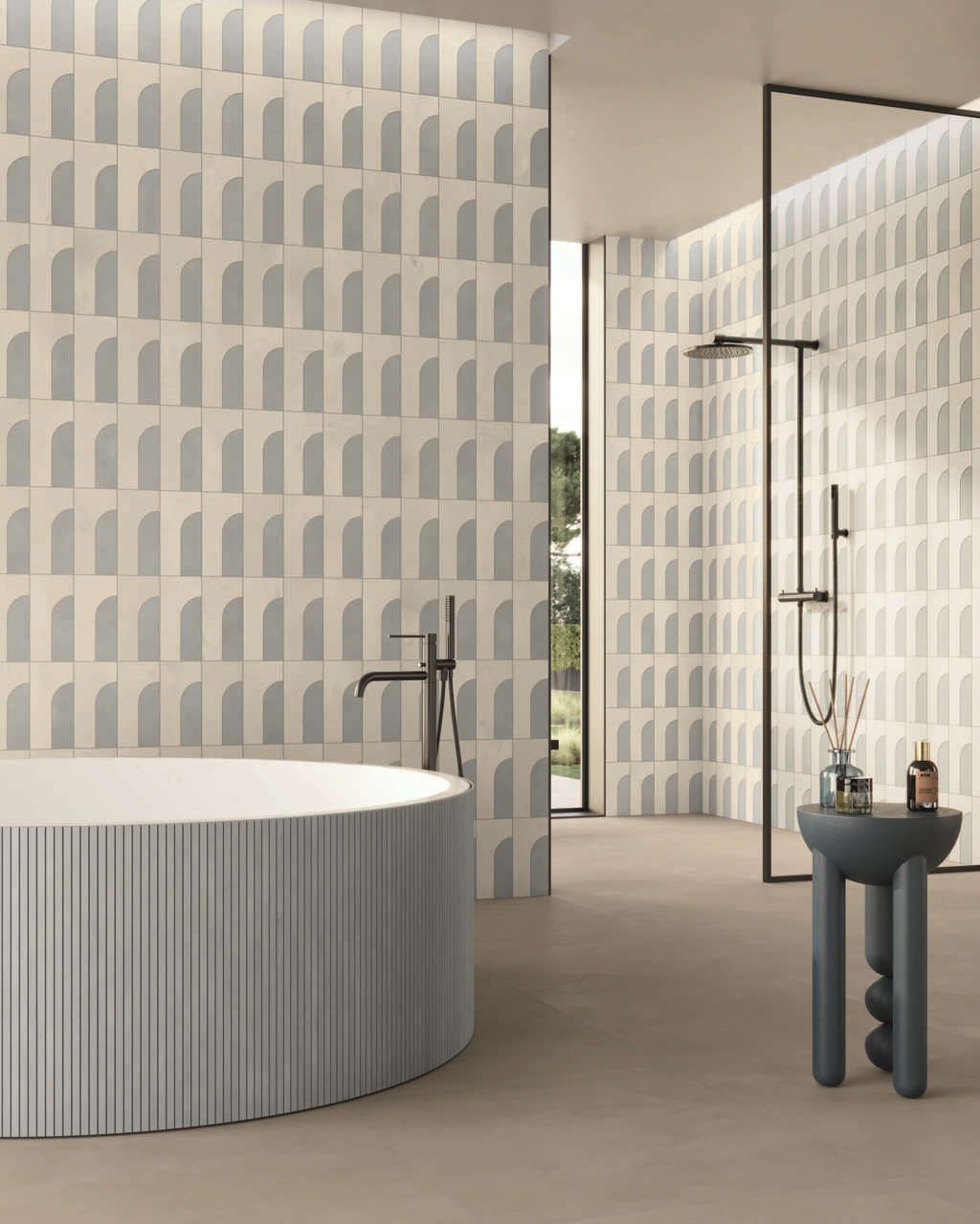 Пол / керамогранит с эффектом смолы Ceramiche Caesar Join ARCH-00006498 - Вид №4