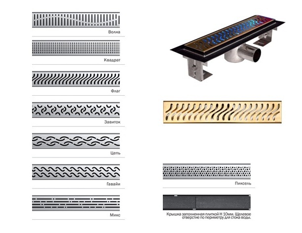 Канал для душа ACO 38787 - Вид №2