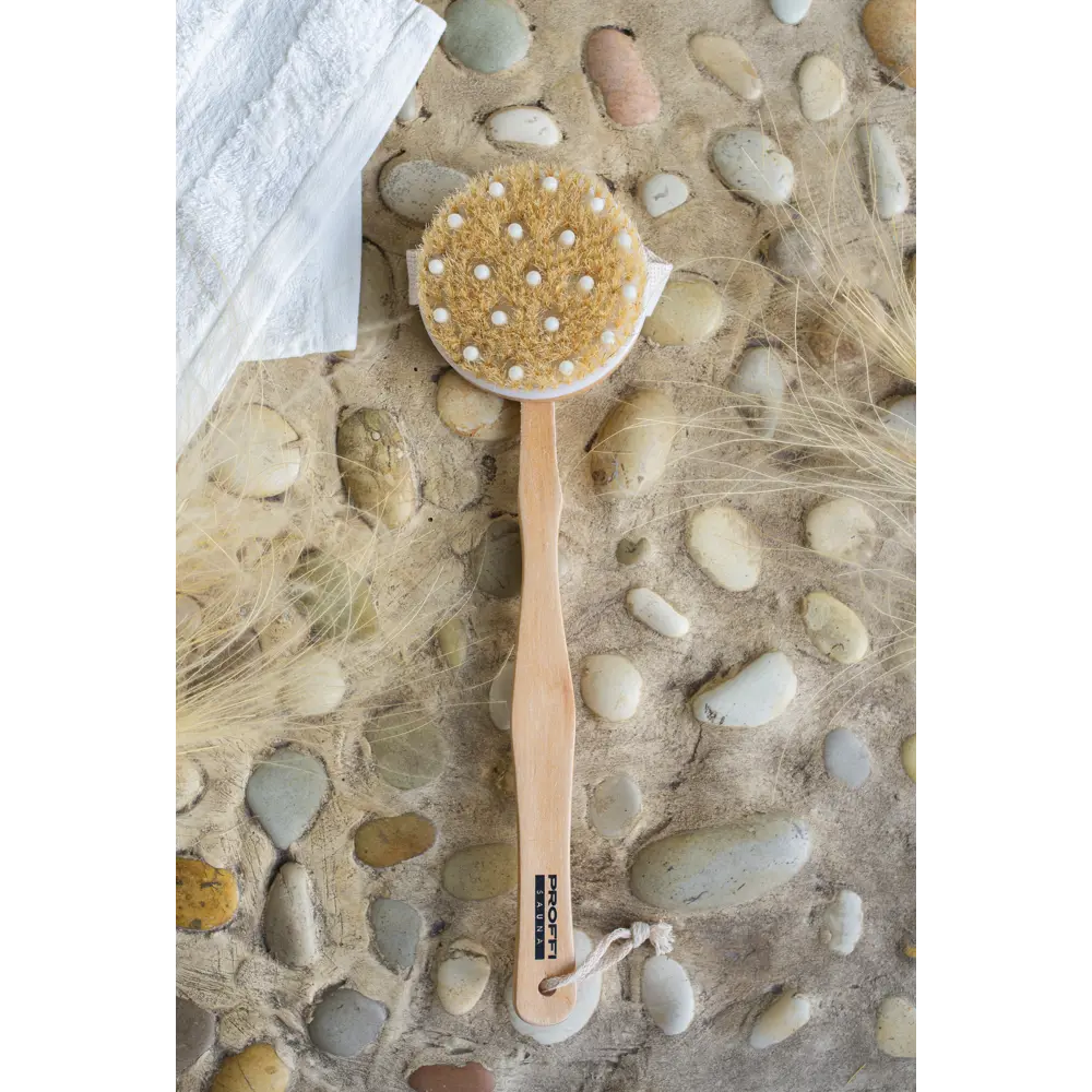 Щётка массажная натуральная щетина PROFFI SAUNA STLM-2190075 - Вид №8