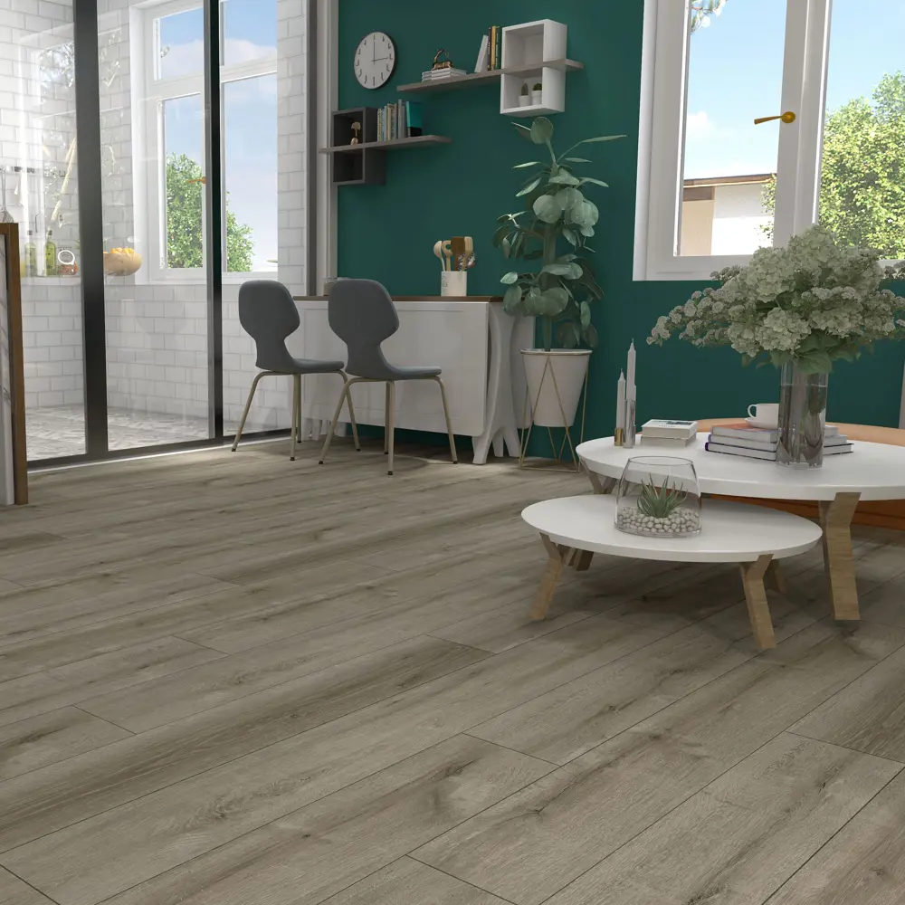 Santreyd SPC плитка VARIATION GRIGIO - влагостойкое покрытие под дерево 88010970 STLM-0076520