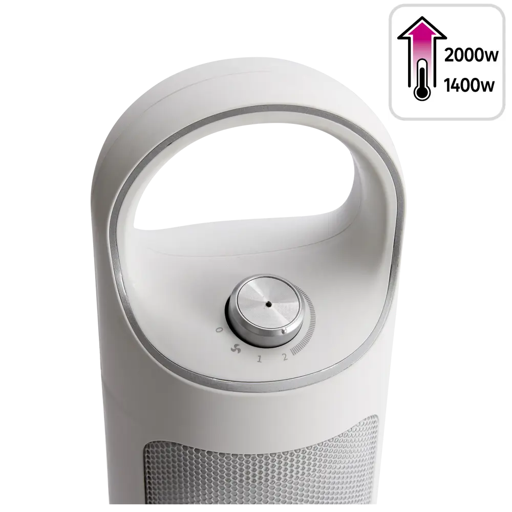 Тепловентилятор керамический электрический Equation Tower 2000 Вт STLM-2005300 - Вид №4