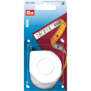 282209 Рулетка Mini 150 см в блистере шкала в см PRYM