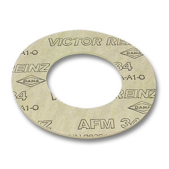 1D40PN6 SANHA FL-D-PN6 уплотнение для фланцев высок. давл., безасбест. DN 40 - PN6 (49x86x2mm) мм  - Вид №1