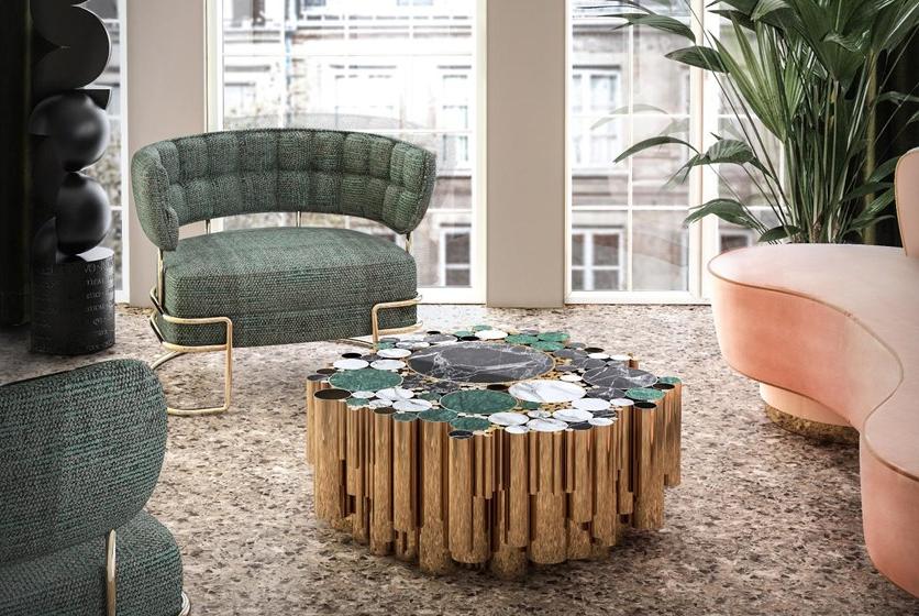 Malabar Журнальный столик из латуни Wanderlust sun-id-1390664 - Вид №3