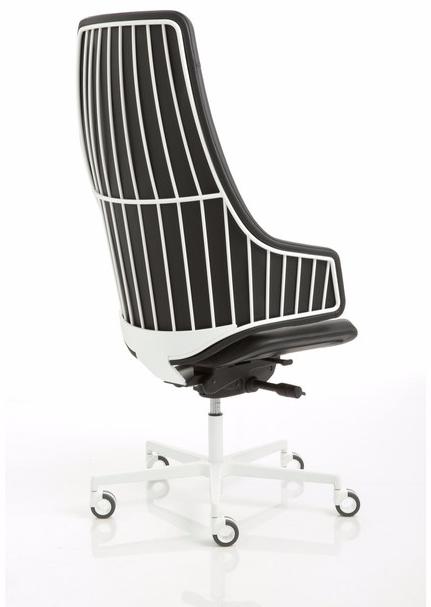 Luxy Регулируемое по высоте кресло руководителя с 5 спицами и колесами Italia sun-id-1397677 - Вид №2