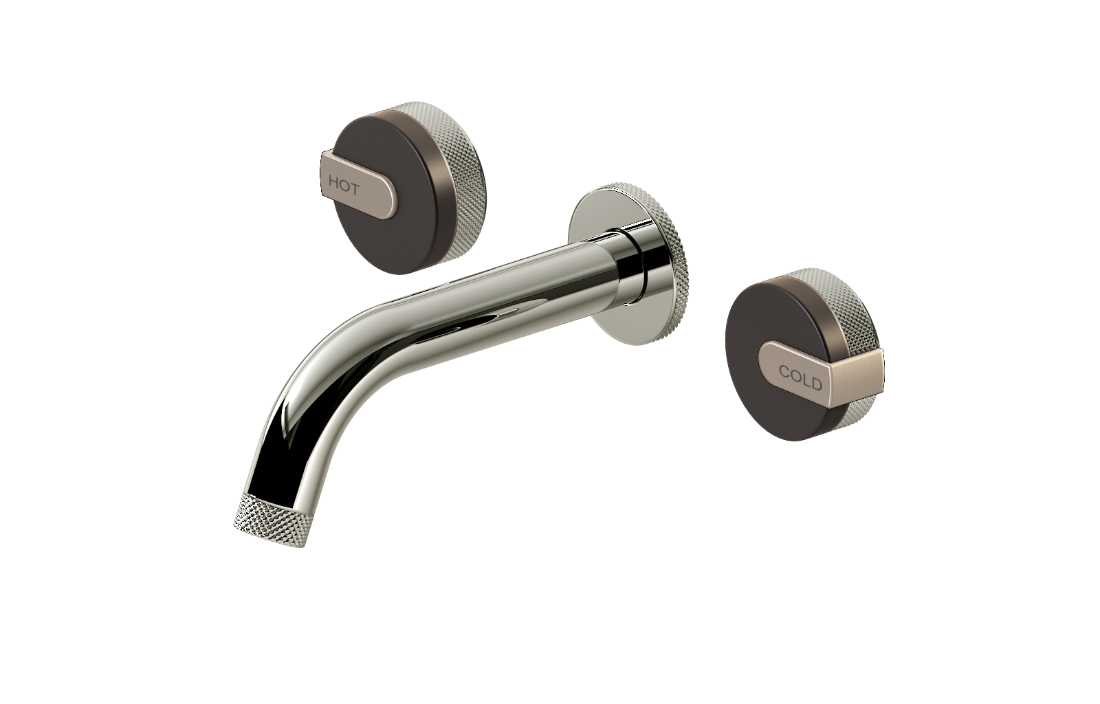 E-11530-R1GM-L1SN-PC Смеситель для умывальника из 19,1см носикем (внешняя часть) GRAFF MOD+