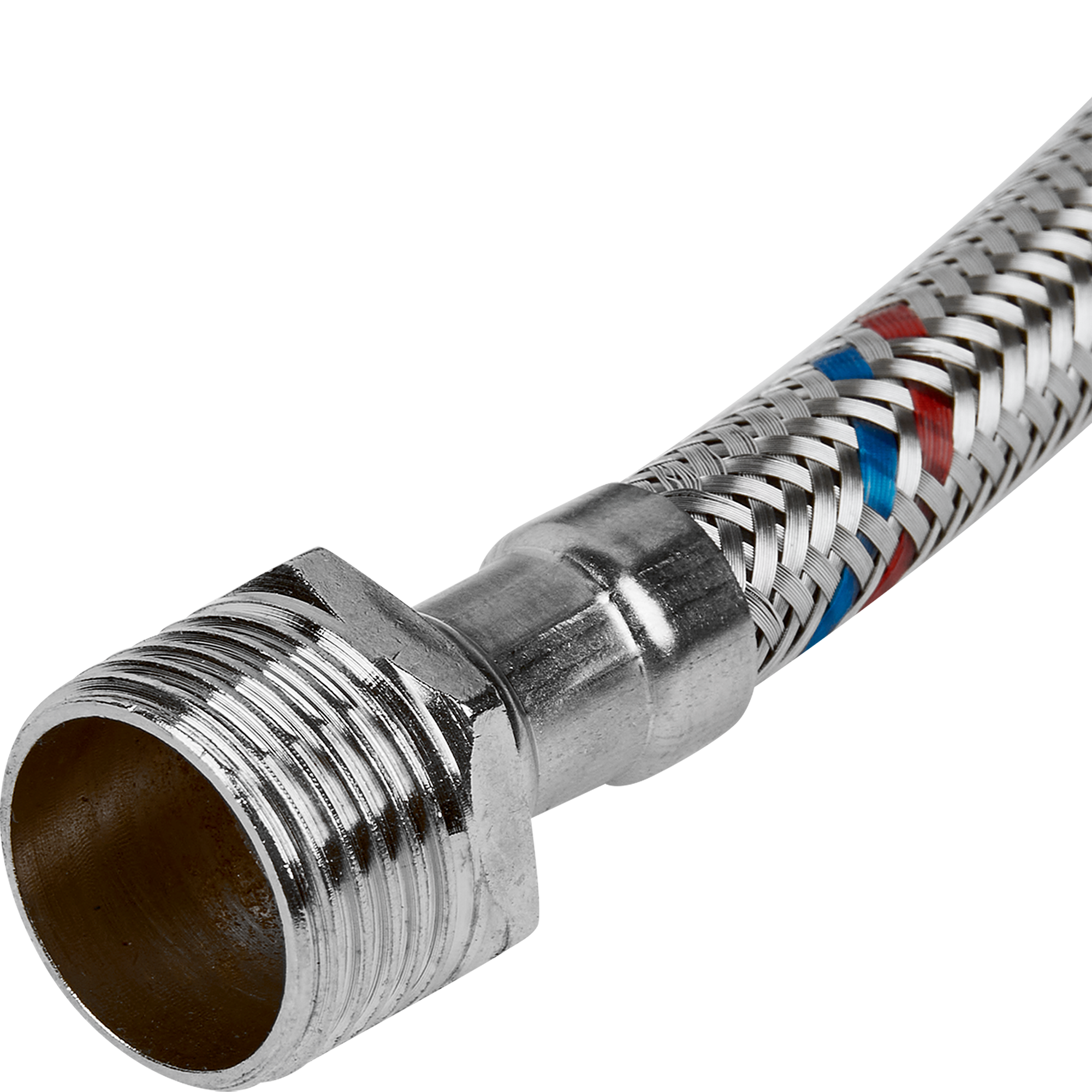 Гибкая подводка Интерскол для смесителей 1/2" 60 см 84440062 STLM-0050194 - Вид №2