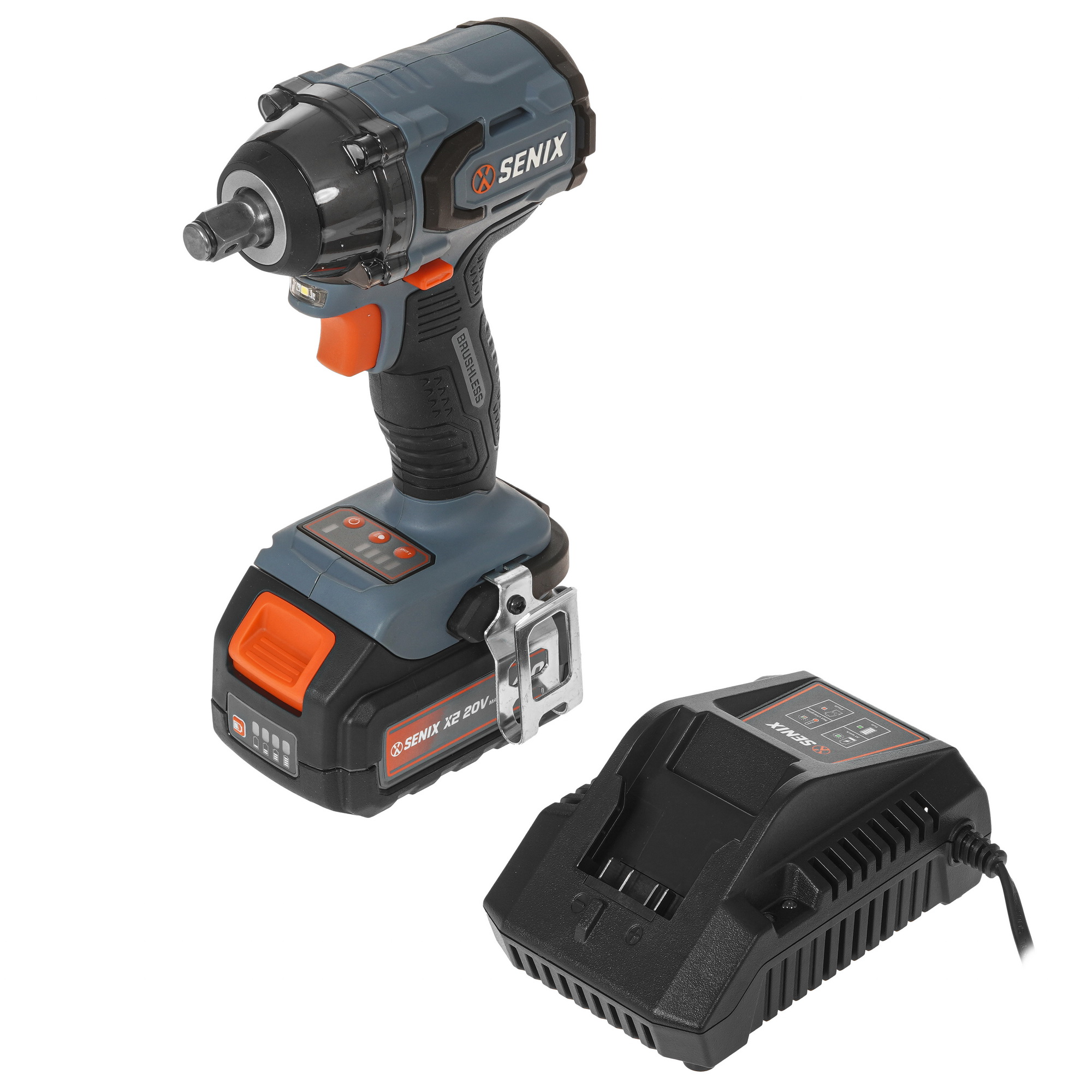 Гайковерт SENIX PDWX2-M2-EUSET 20 Volt Max X2 9067925 STDN-0077097 - Вид №1