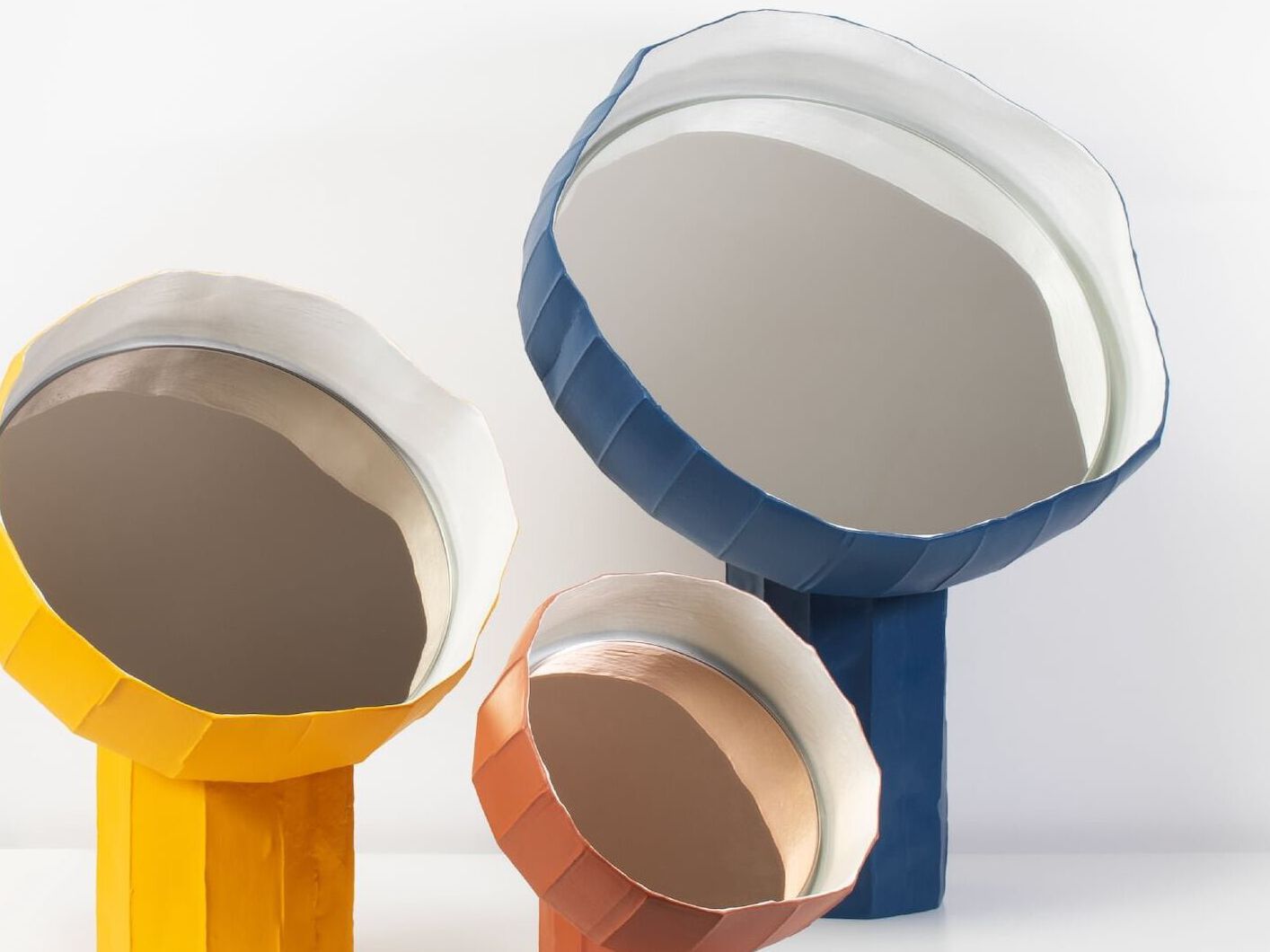 Керамическое настольное зеркало In Stock Paola Paronetto ARCH-00037415 - Вид №1