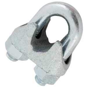 Зажим для каната DIN741, 12 мм, сталь оцинкованная