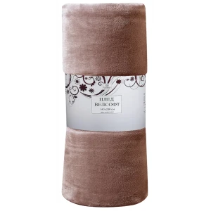 Плед First Havana4 140х200 см велсофт цвет коричневый