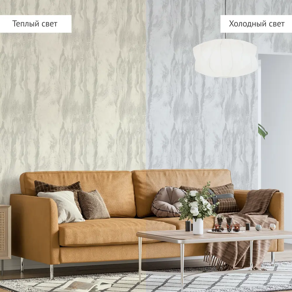 Флизелиновые обои KREAFORTA Neagara New в серых тонах для стильного интерьера 89385397 STLM-1527723 - Вид №4