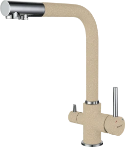 Кухонный смеситель 3611 кашемир GranFest