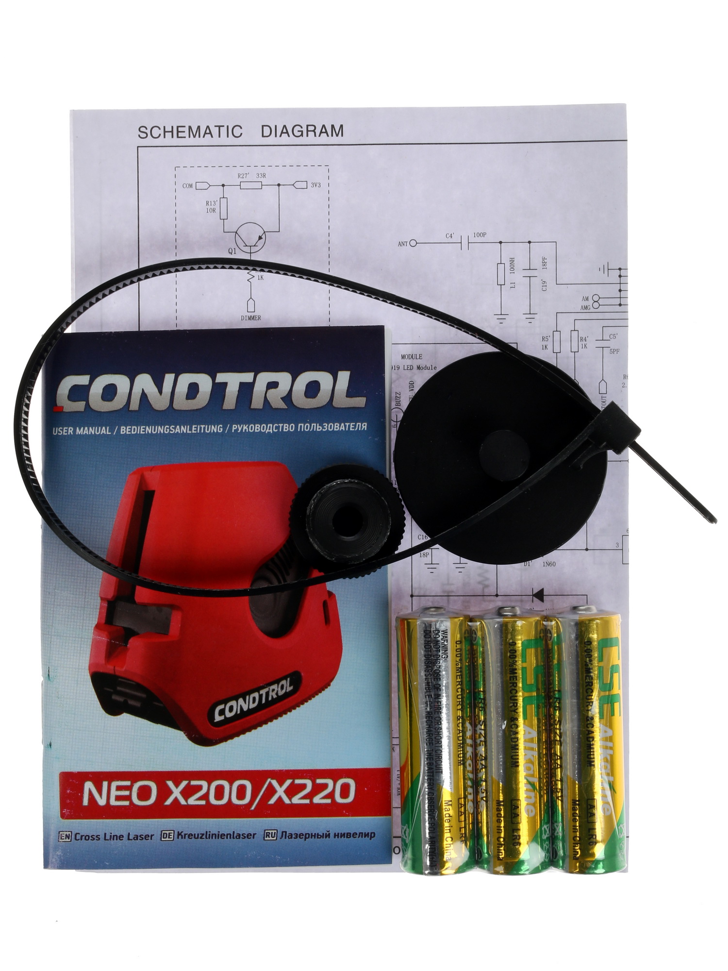 Лазерный нивелир Condtrol Neo X200 1097540 STDN-0055625 - Вид №8