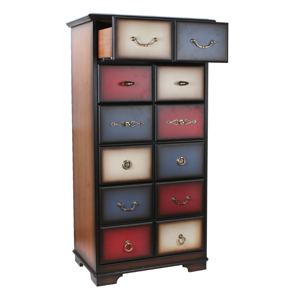 11536 Комод Пандора 5 Орех Mix BOGACHO 4627139505273 - Вид №2