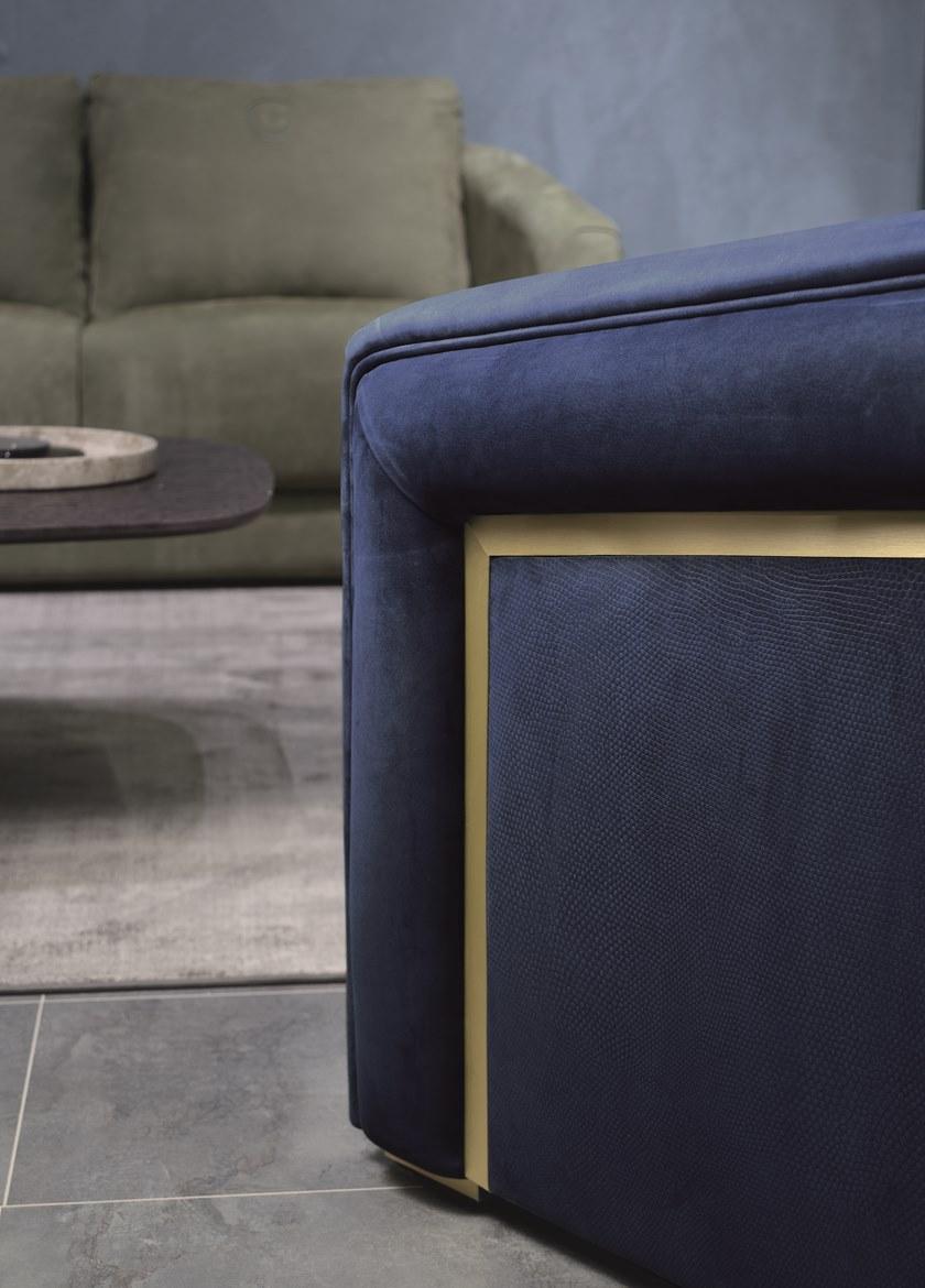 Carpanelli Кресло со съемным чехлом в набуке Desyo Po77 - Вид №1