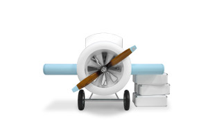 CIST513 Детский письменный стол Небо