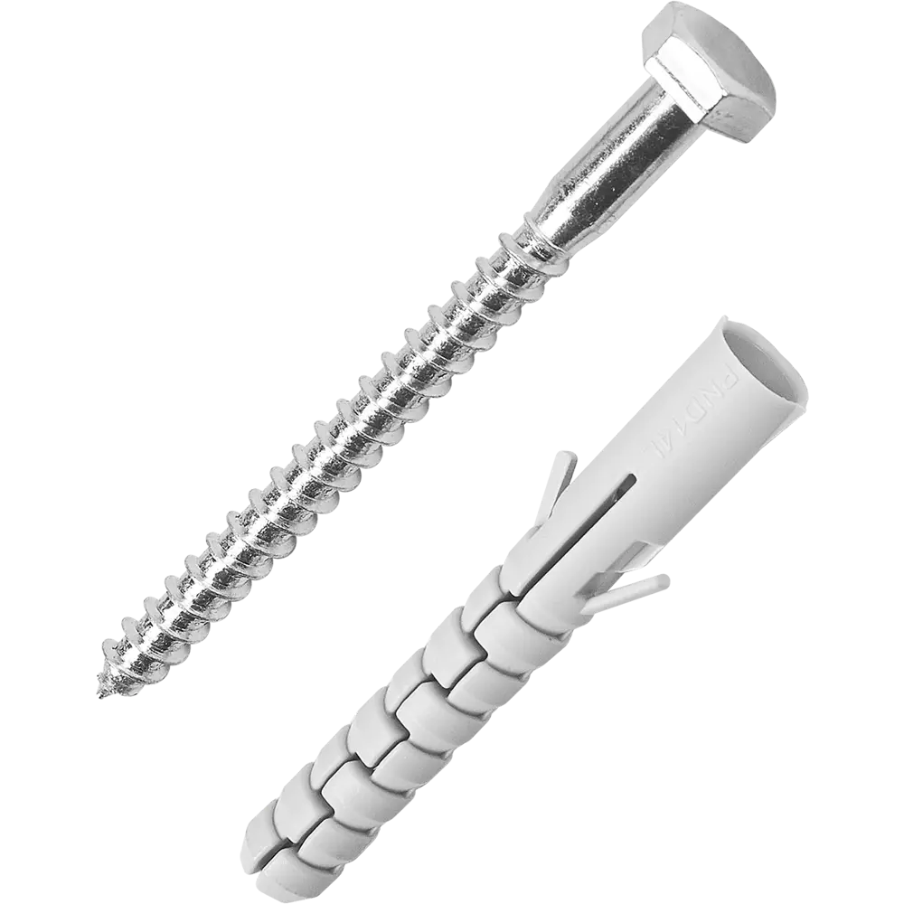 Дюбель распорный STANDERS PND L 14×100 мм с шурупом для надежного монтажа 83387783 STLM-1008105