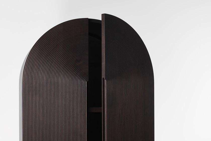 Milla & Milli Барный шкаф из массива дерева со встроенной подсветкой Waves sun-id-1445265 - Вид №8