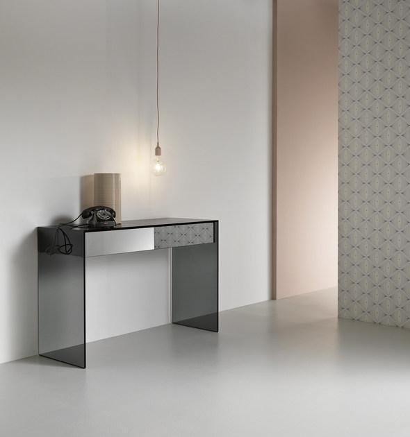 Tonelli Design Прямоугольная стеклянная консоль Gotham sun-id-1379115 - Вид №1
