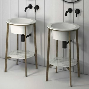 CATMAB Напольная раковина стоящая овальная Ceramica Cielo CATINO