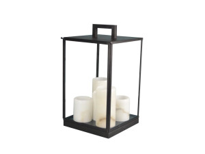 Напольная лампа из латуни с батарейным питанием