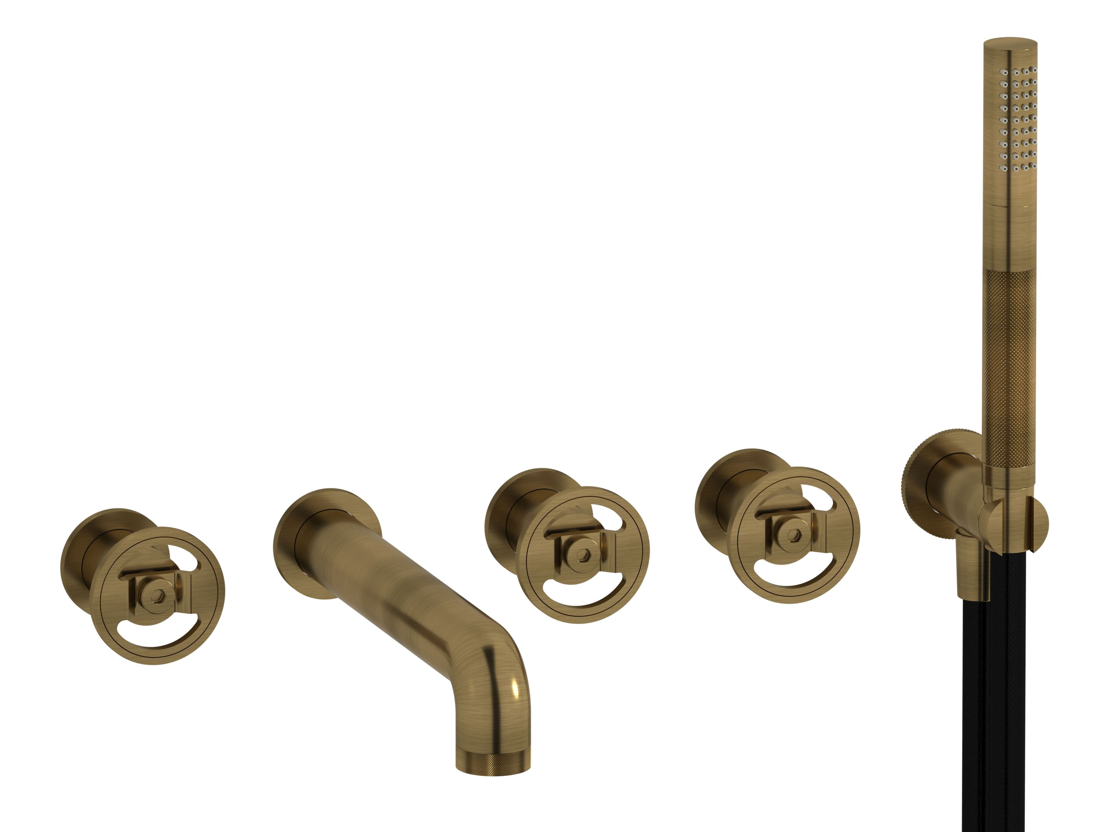 Набор настенных ванн с ручным душем IB Bold ARCH-00049280