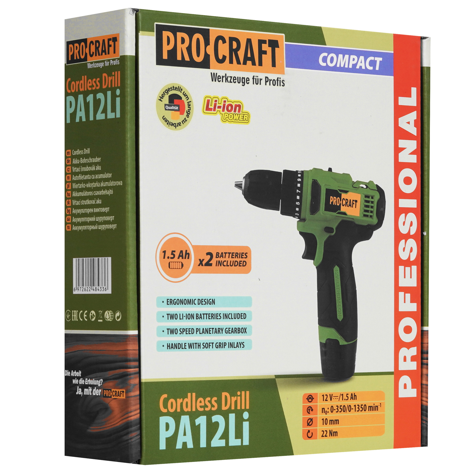 Шуруповерт Procraft PA12C 9277893 STDN-0084941 - Вид №8