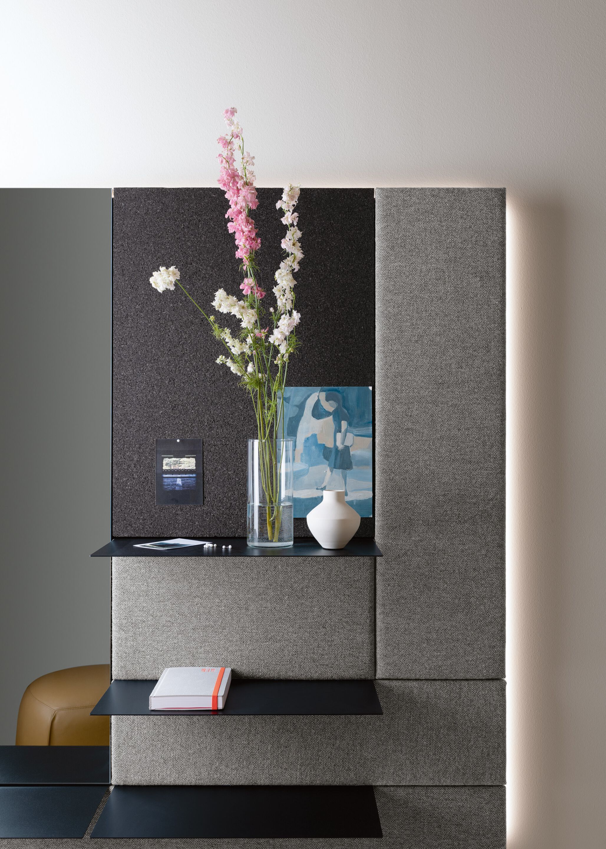 Обшивка из ткани, ламината и деревянных и металлических полок Kristalia Avenue ARCH-00090850 - Вид №17