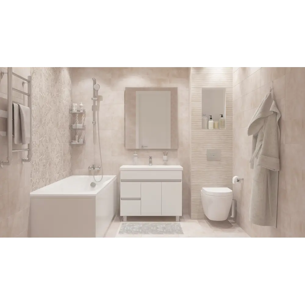 Плитка настенная «Spanish Maiolica» 20х60 см 0.84 м2 цвет бежевый LB CERAMICS Испанская майолика STLM-2025417 - Вид №5