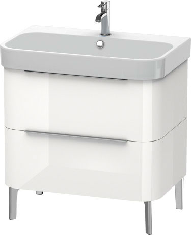 H2637301111 Тумбочка напольная Happy D.2 #H26373 775 x 480 мм Кашемировый дуб Duravit - Вид №2