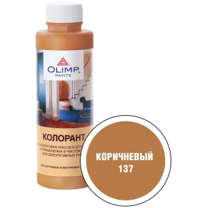 Колорант Husky Olimp акриловый 500 мл цвет №137 коричневый