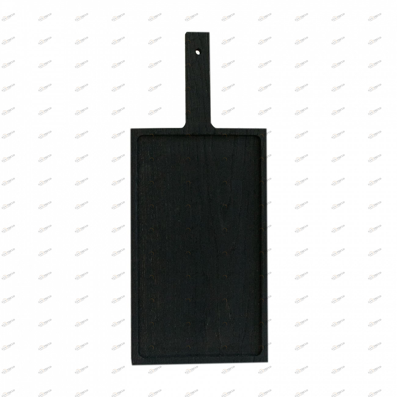 Разделочная доска "Снег" Чёрный 20*48 FUGA ДОСКИ РАЗДЕЛОЧНЫЕ 123533 Чёрный 