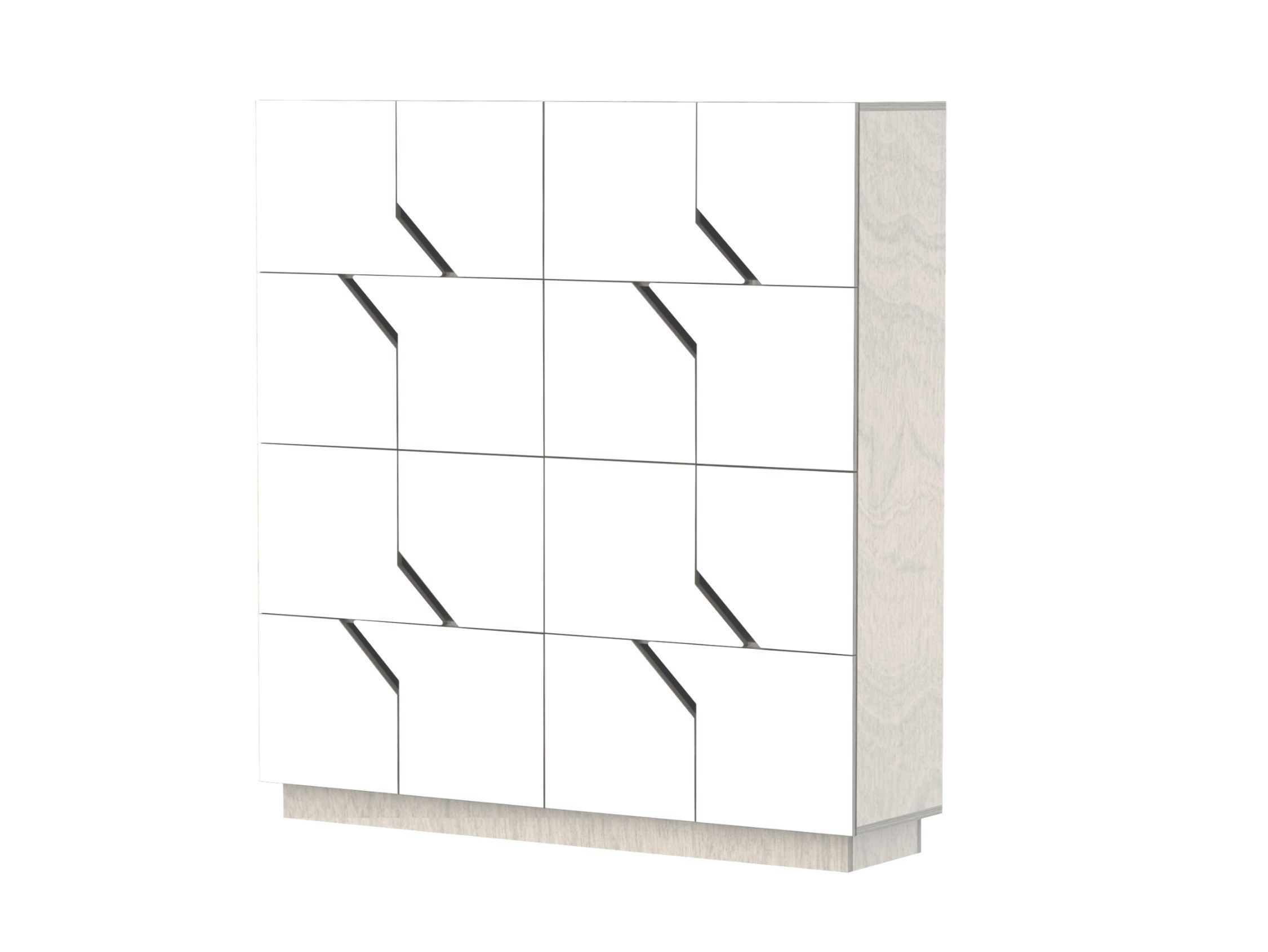 Березовый шкаф с распашными дверцами Radis Лабиринт ARCH-00104291 - Вид №3