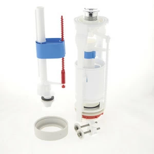 Арматура Ани Пласт (детск,) с нижней подводкой 1/2 пластик экон. кнопка метал. WC6550МLD WC6550МLD