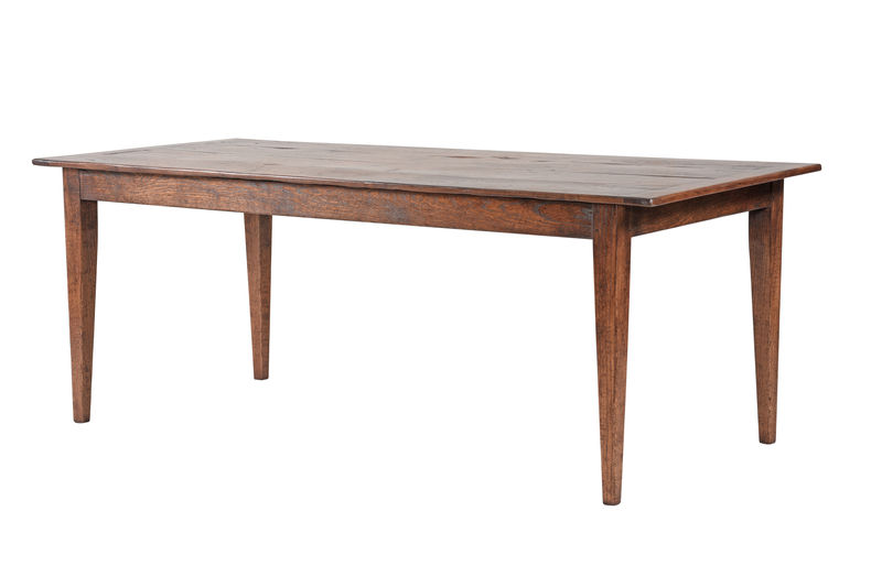 0046-15 Загородный стол с коническими ножками ijlbrown 